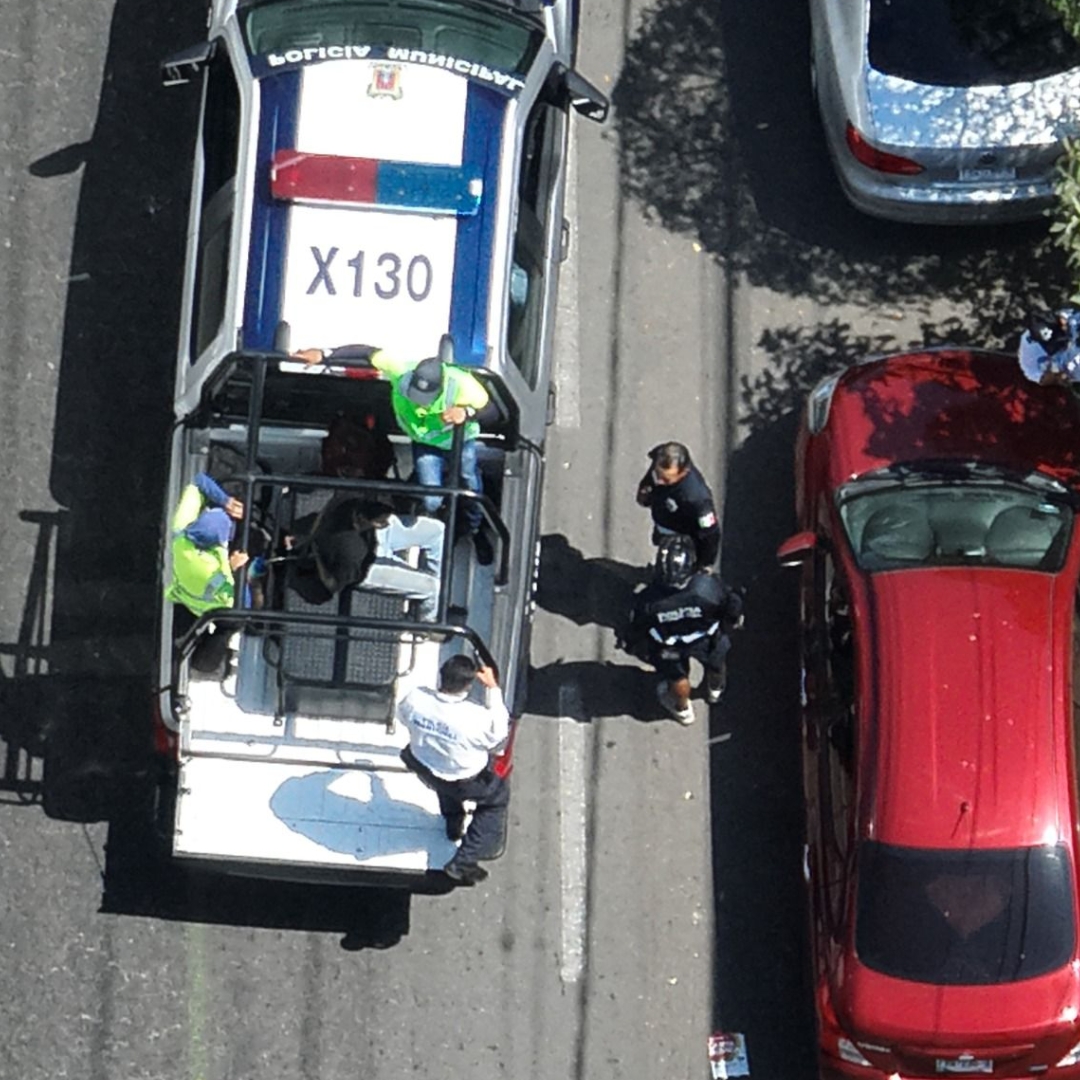 Con apoyo del dron, Policía Municipal de Colima logra detener a presunto ladrón en Camino Real