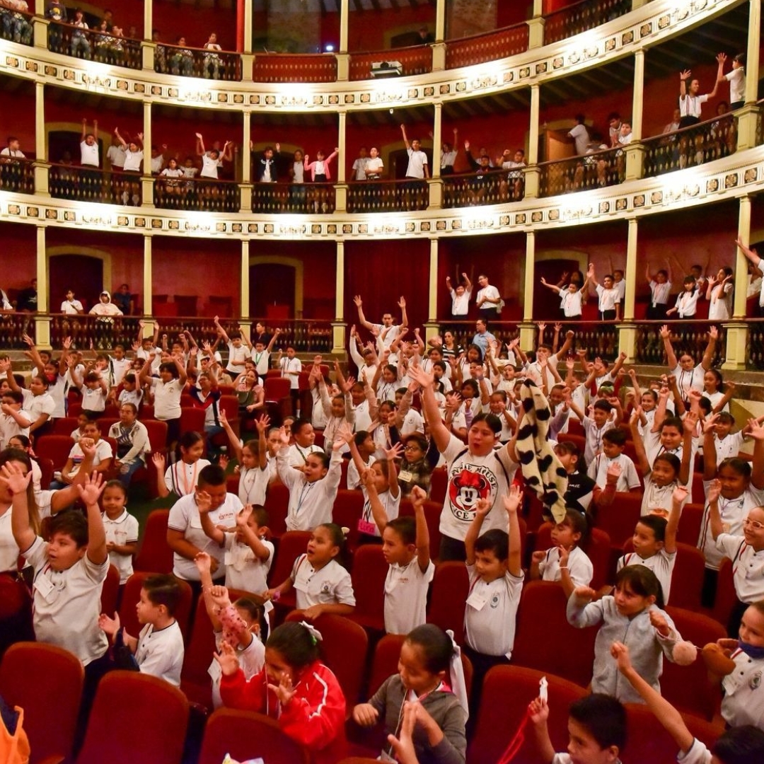 Más de 2 mil estudiantes colimenses han visitado el Teatro Hidalgo con el Programa Nacional de Artes Escénicas