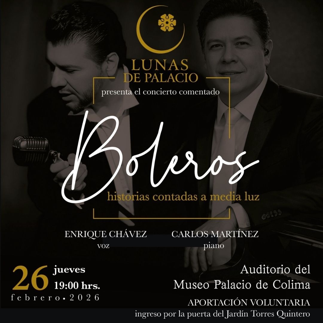 Gobierno del Estado de Colima reactiva ‘Lunas de Palacio’, con presentaciones artísticas en el Museo Palacio