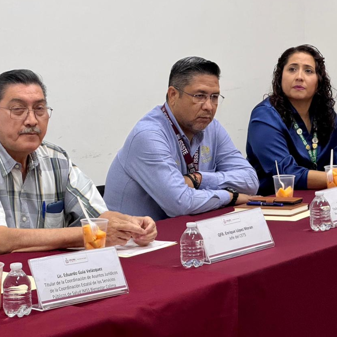 Realizan en Colima la primera sesión del Comité Estatal de Intercambio de Servicios de Salud
