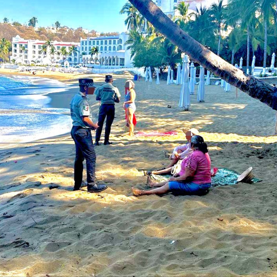 Guardia Nacional Fortalece la Próximidad Social en destinos turísticos del estado de Colima