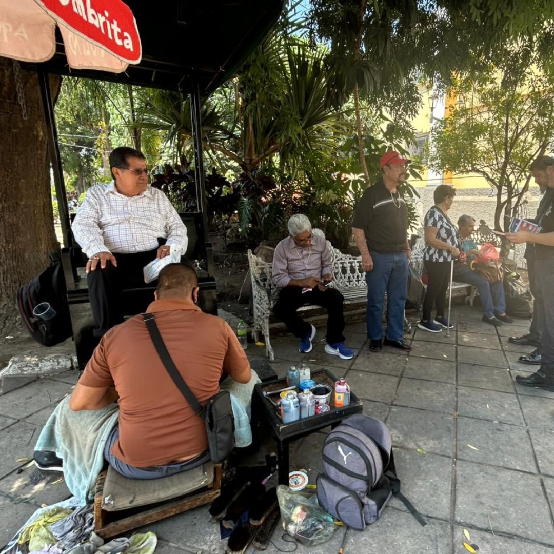 Policía Municipal hace recorrido de Proximidad en el Centro de la Ciudad Refuerza la Comunicación entre Gobierno y Ciudadanía