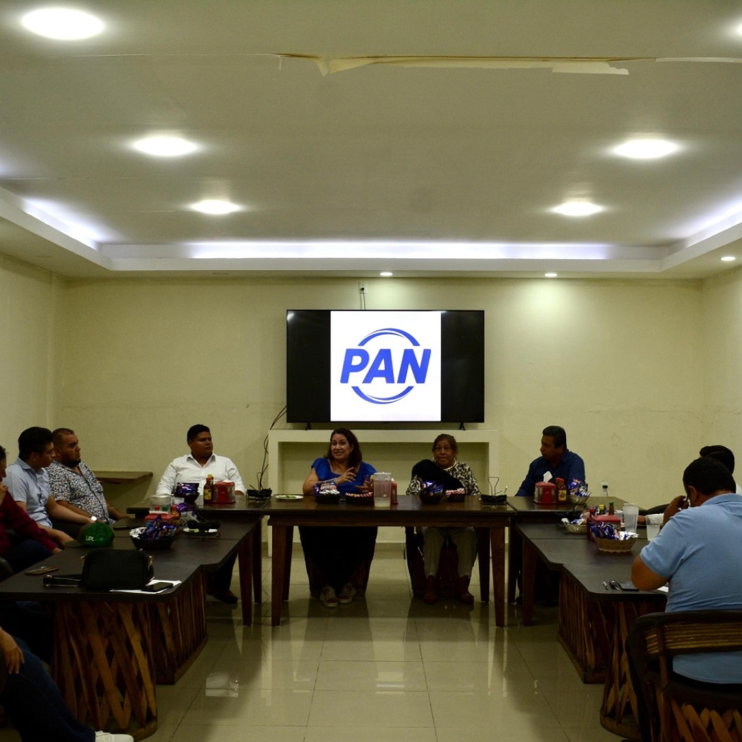 Fortalecen trabajo territorial y llaman a cuidar perfiles en Acción Nacional Coquimatlán