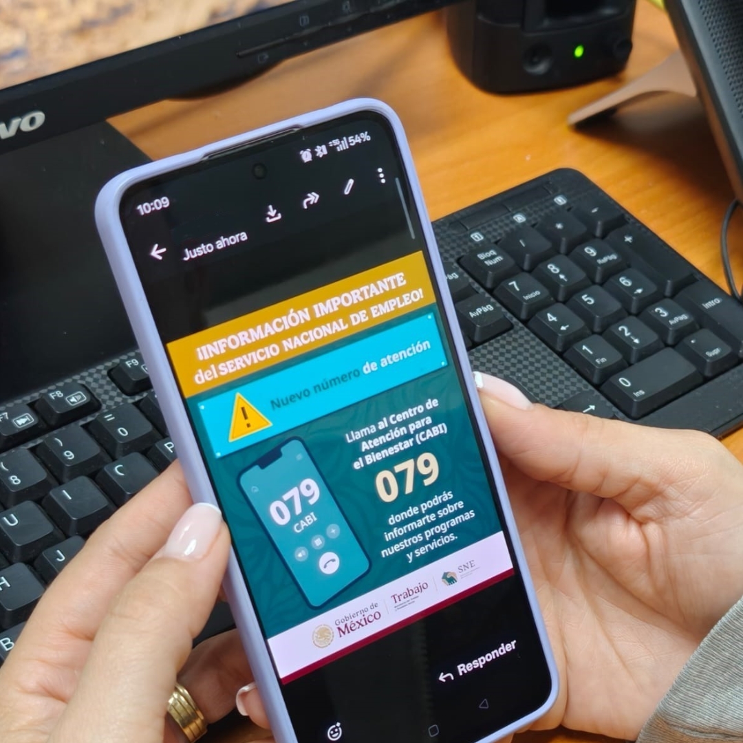 Trabajo Colima promueve el uso del CABI en el 079 para atención ciudadana