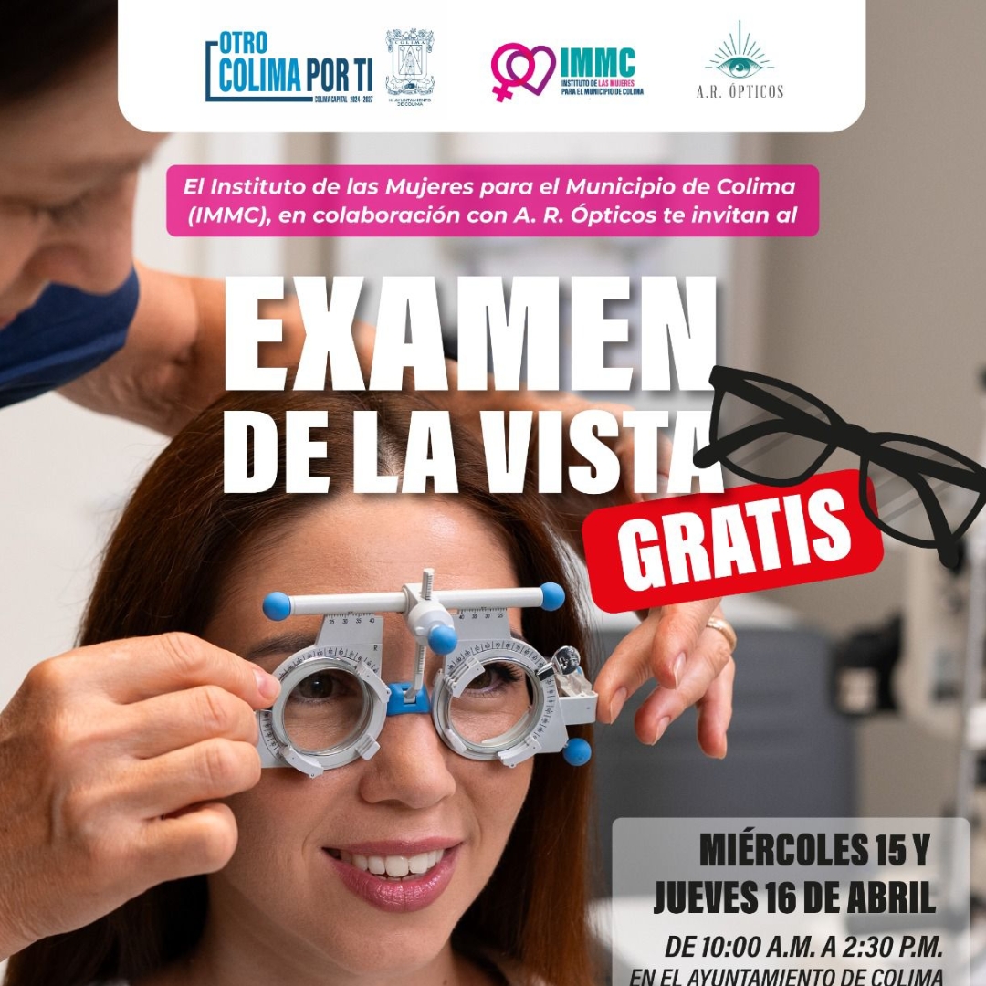 El presidente Riult Rivera, sigue  acercando servicios de salud visual a bajo costo