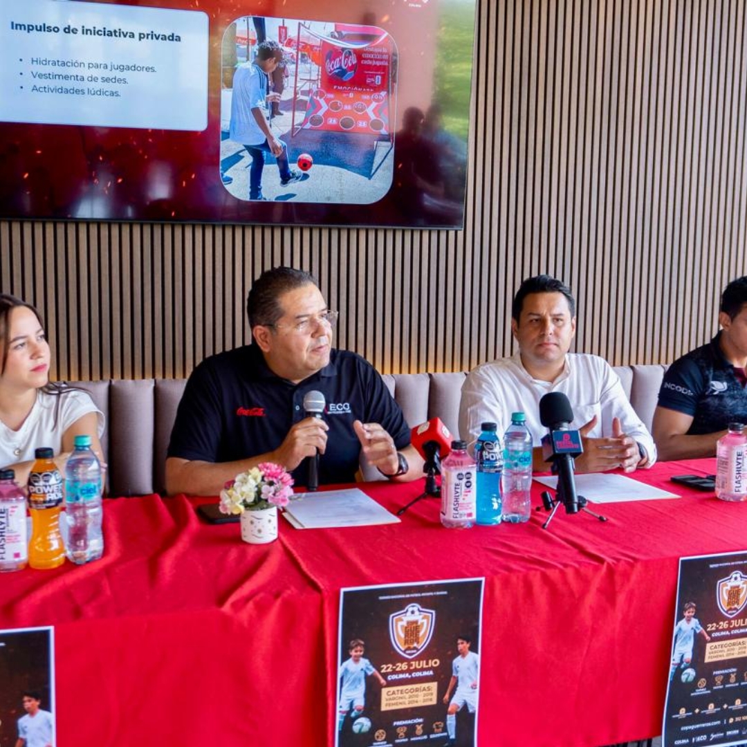 Colima será sede de la Copa Guerreros 2026, torneo nacional de futbol infantil y juvenil