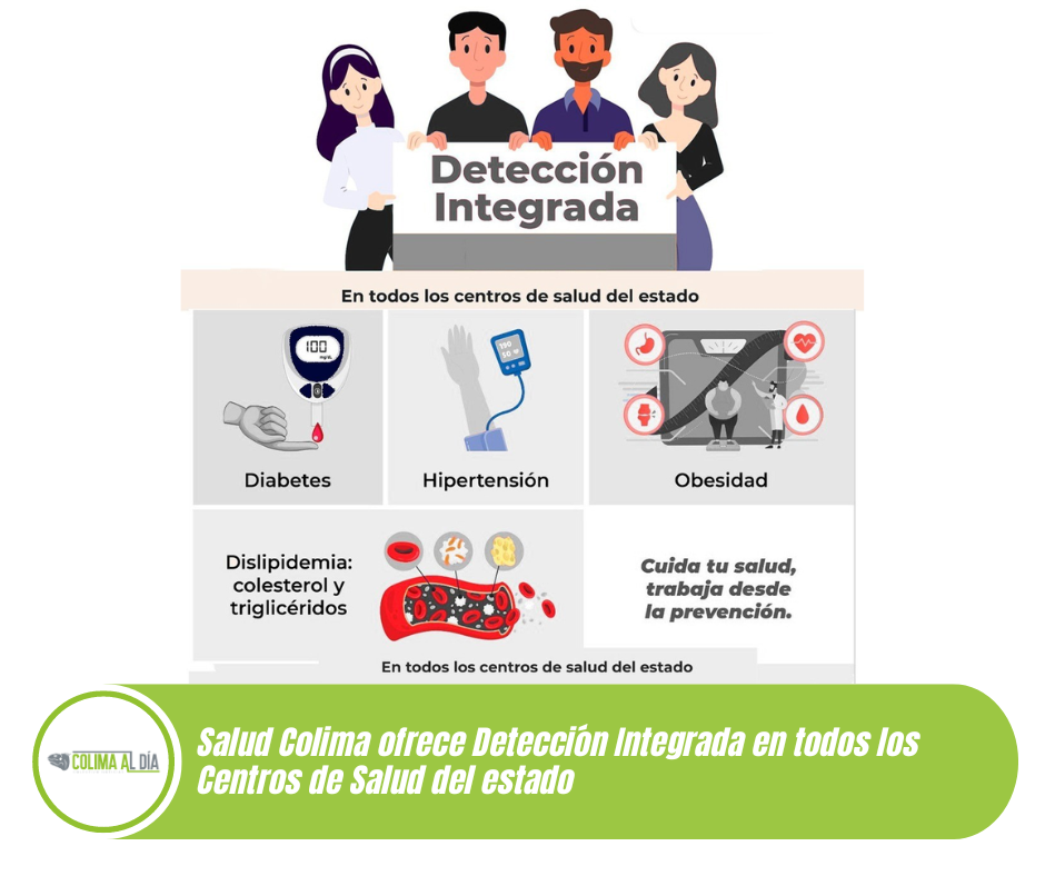 Salud Colima ofrece Detección Integrada en todos los Centros de Salud del estado